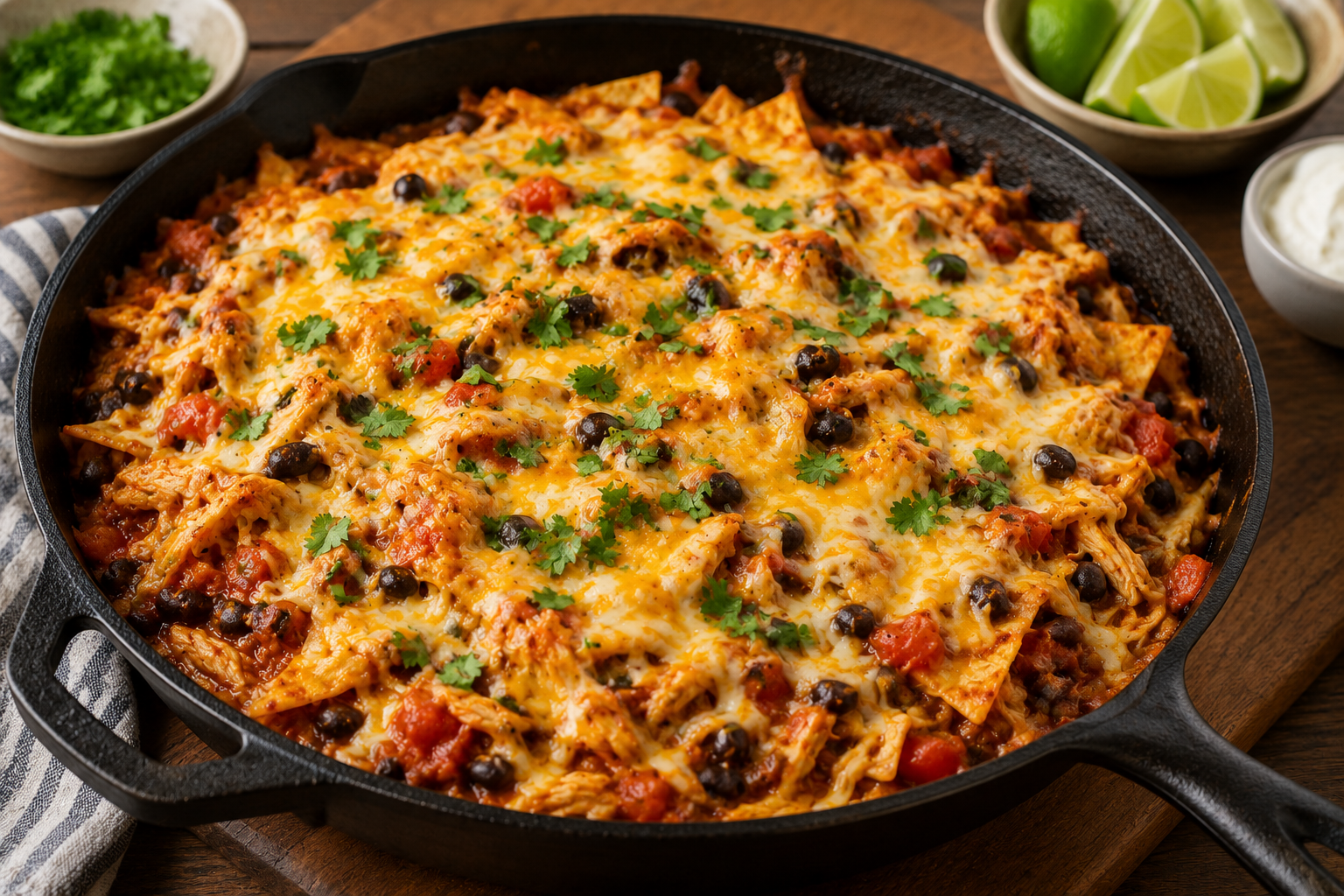 Chicken Enchilada Skillet